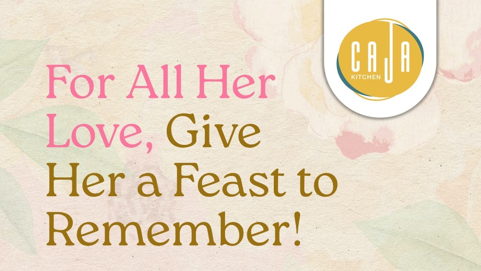 Caja Kitchen Cebu unveils Mother&rsquo;s Day buffet offerings for 2026