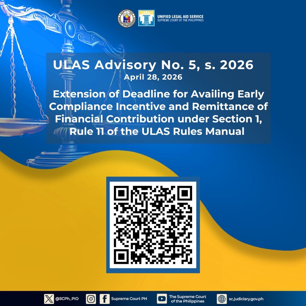 ULAS Advisory No. 5, S. 2026