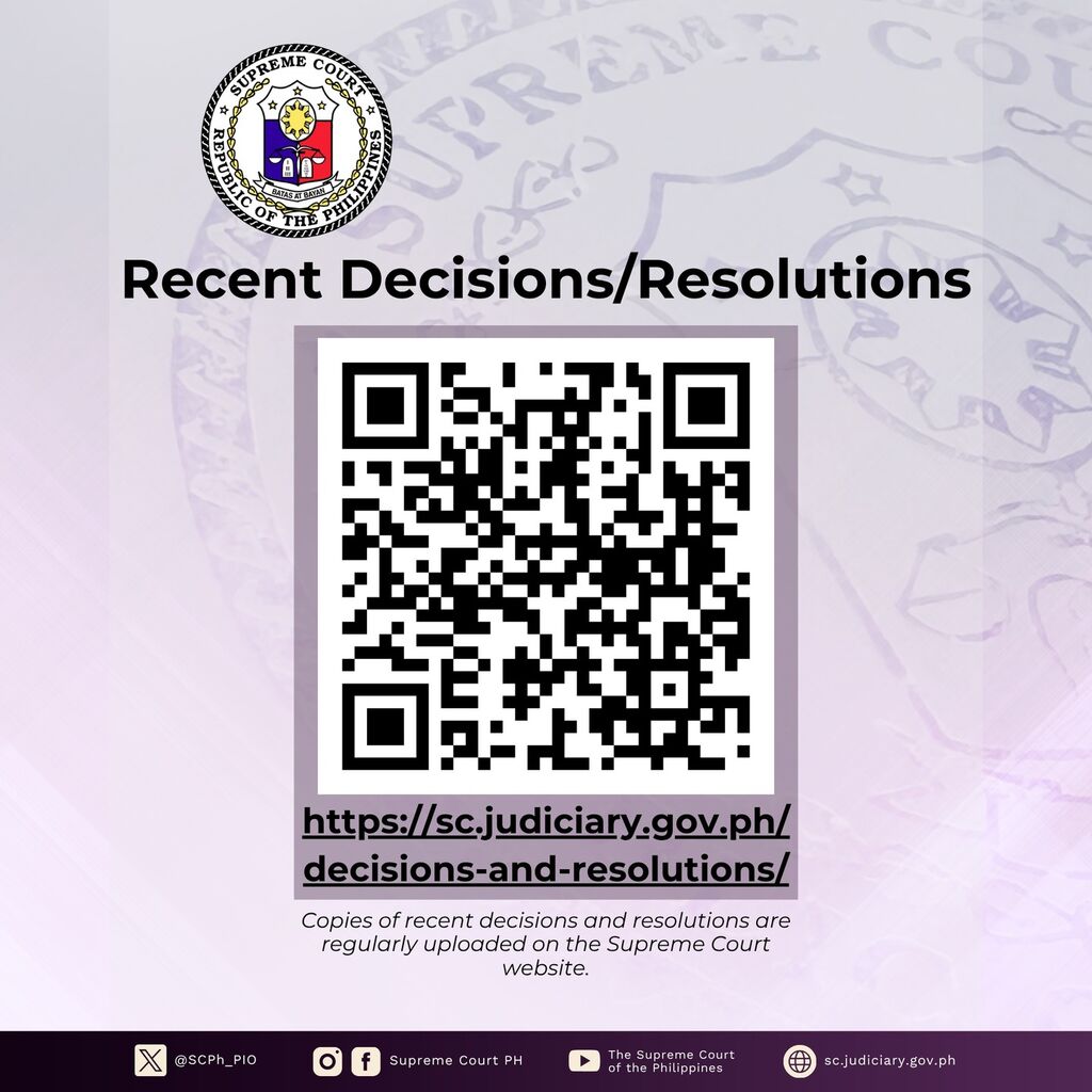 Newly uploaded decision