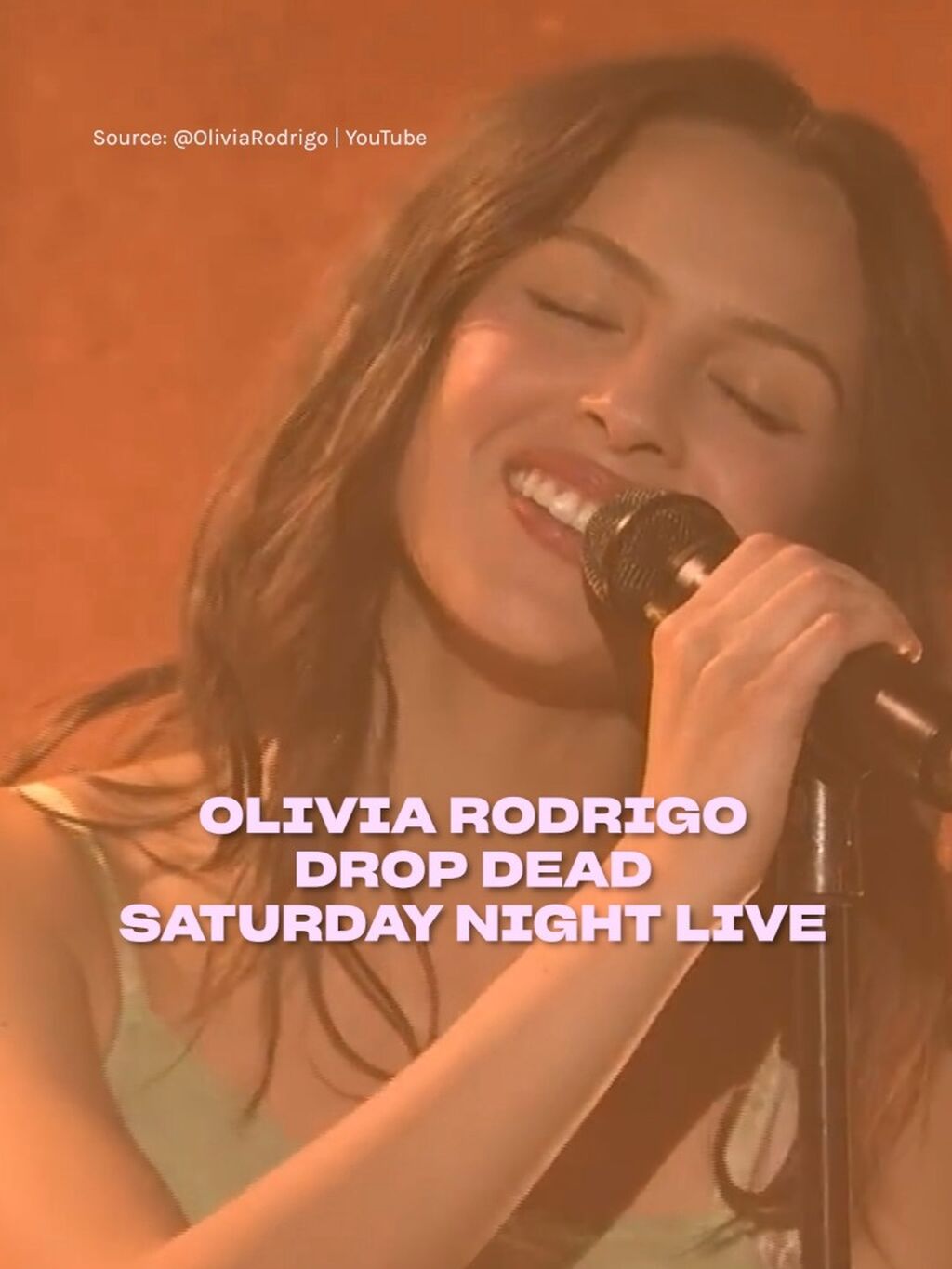 LISTEN TO OLIVIA RODRIGO'S 'DROP DEAD' HERE