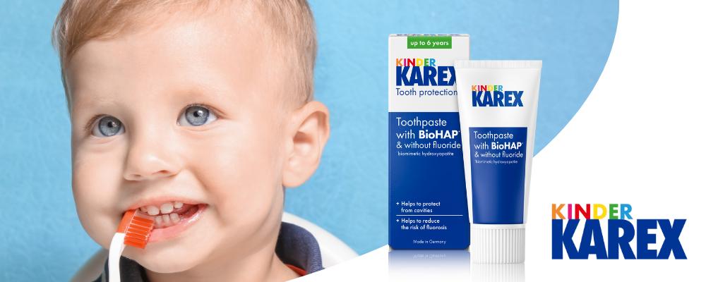 KINDER KAREX Zubn&iacute; pasta - recenze maminek