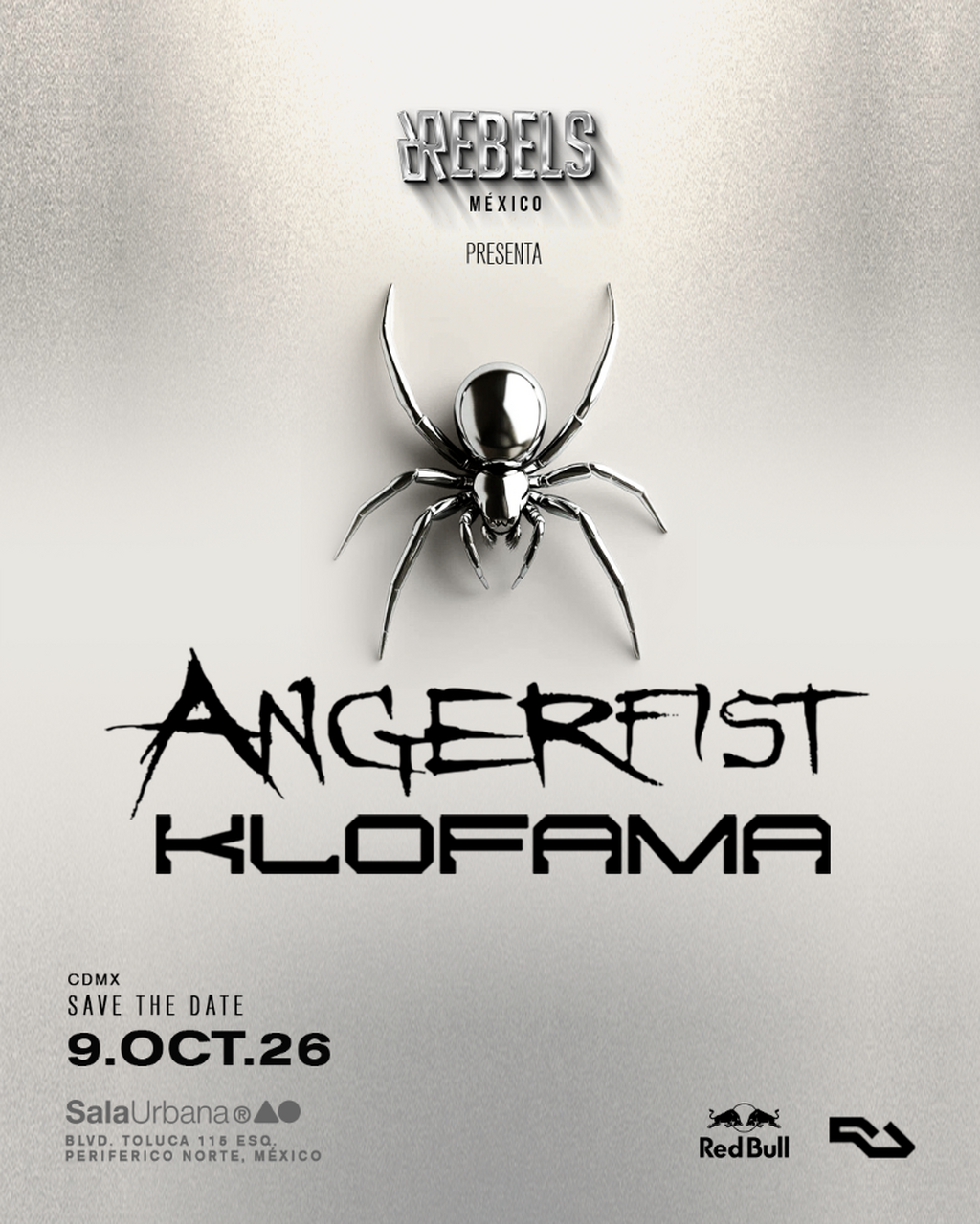 [ BOLETOS ] KLOFAMA + ANGERFIST