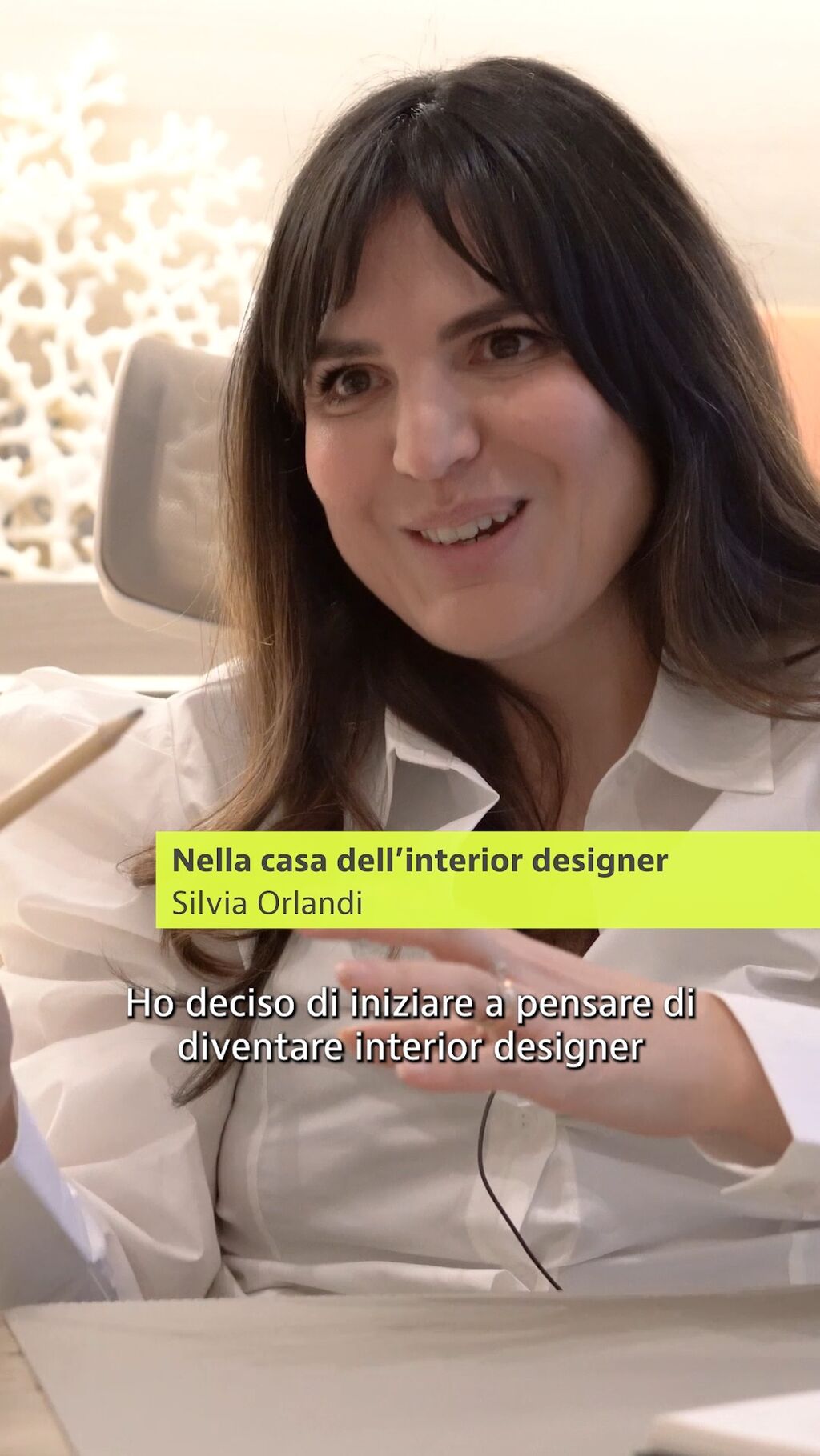 Nella casa dell'interior designer Silvia Orlandi