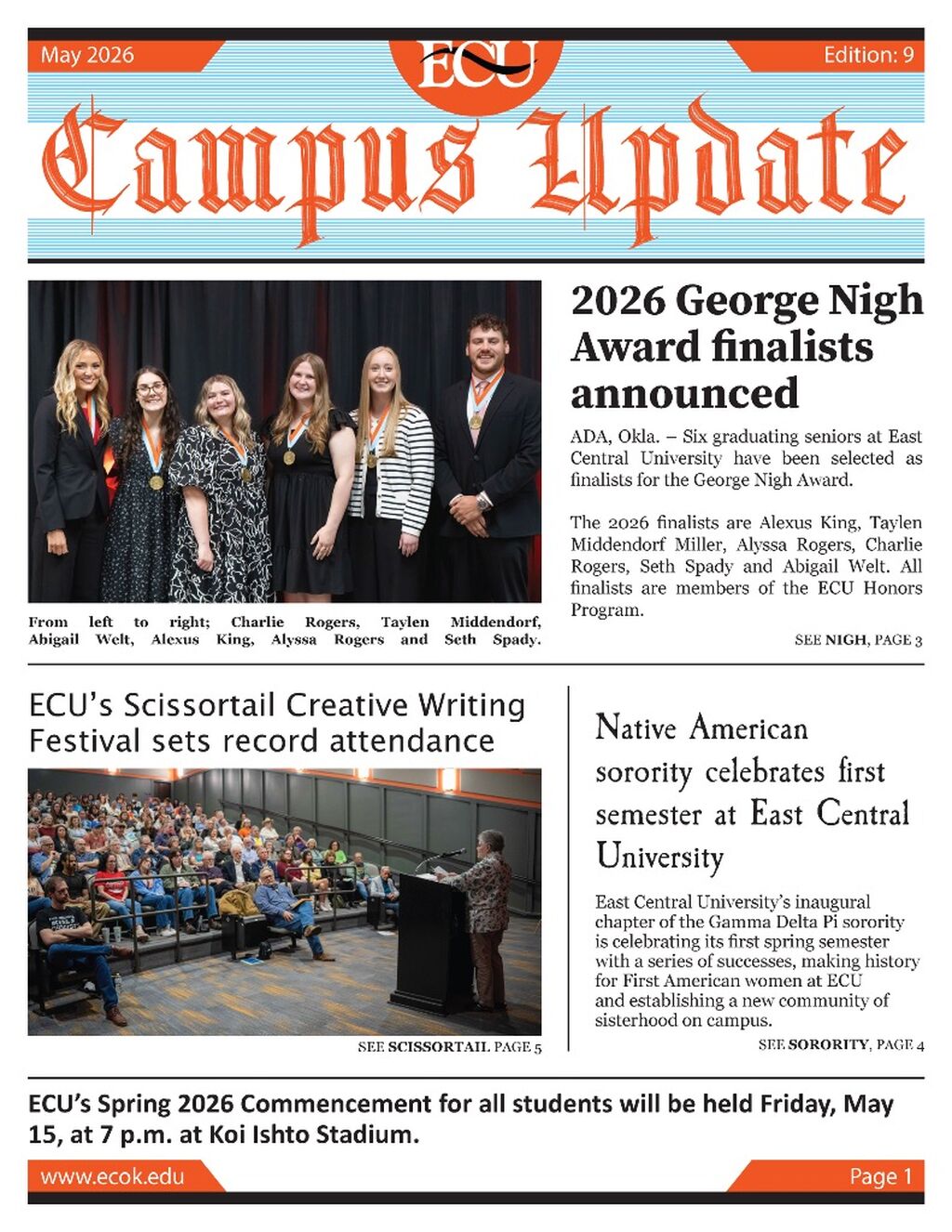 May Campus Update