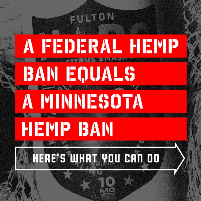 Save Hemp Beverages - Contact your Representative