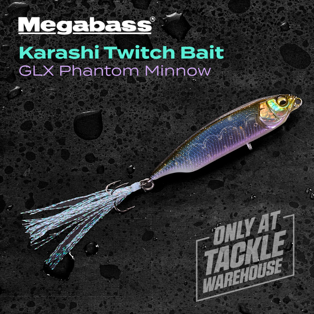 ⚡ LIMITED RELEASE ⚡ Megass KARASHI GLX PHANTOM MINNOW
