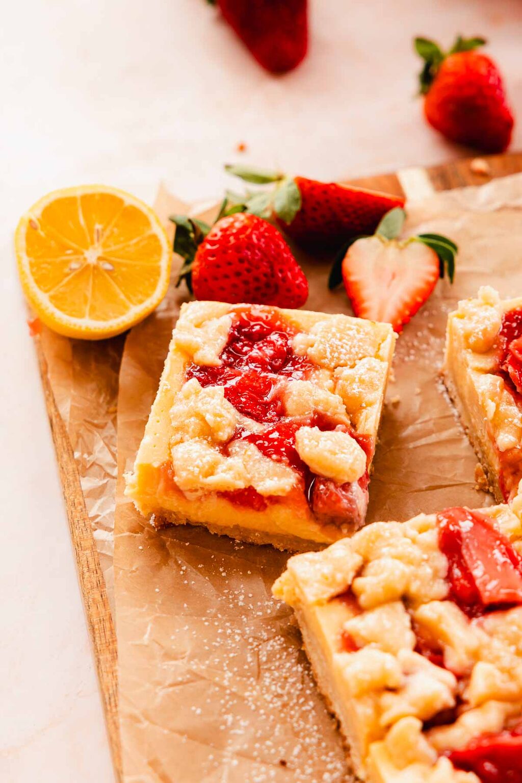 Strawberry Lemon Bars