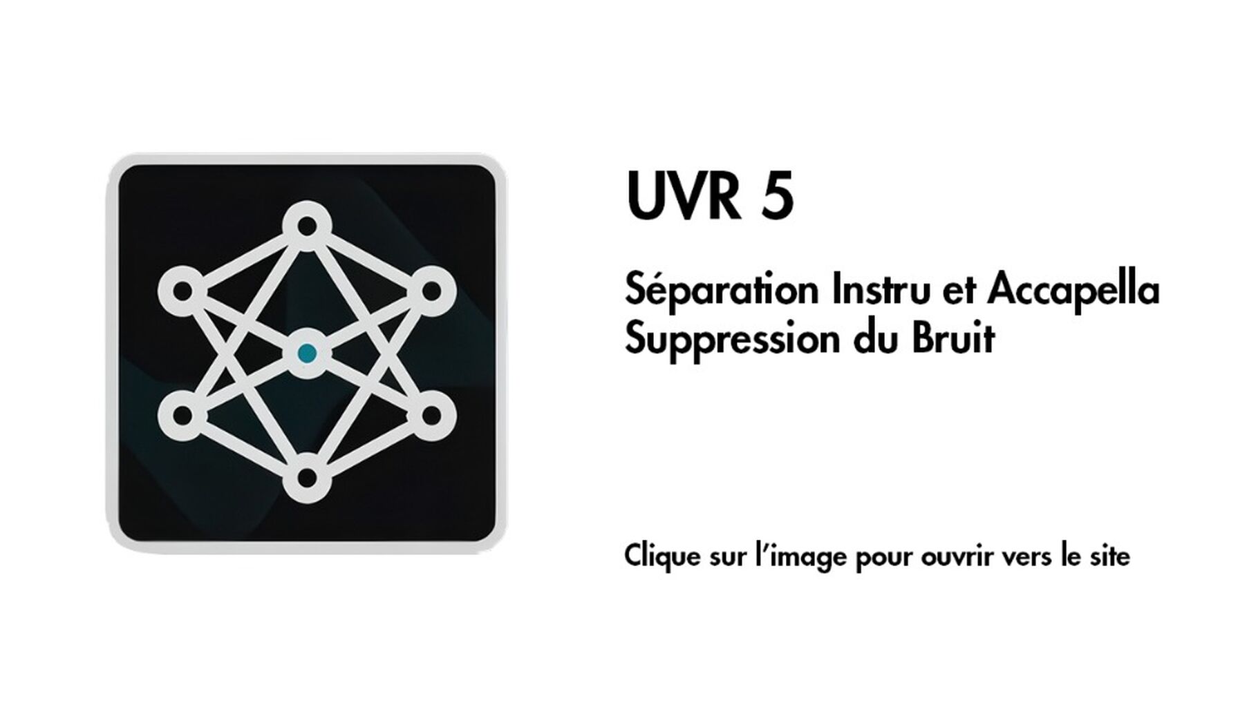 S&eacute;paration de L'Instrumental et de L'Accapella