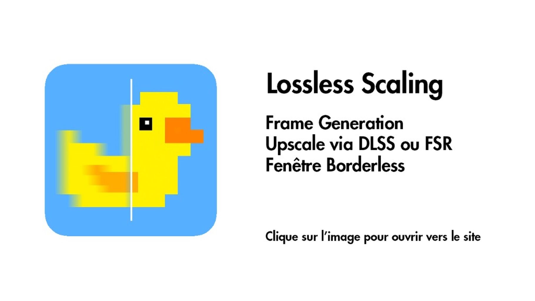 Upscale et Frame Generation