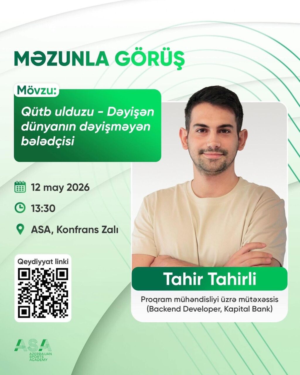 Məzunla g&ouml;r&uuml;ş