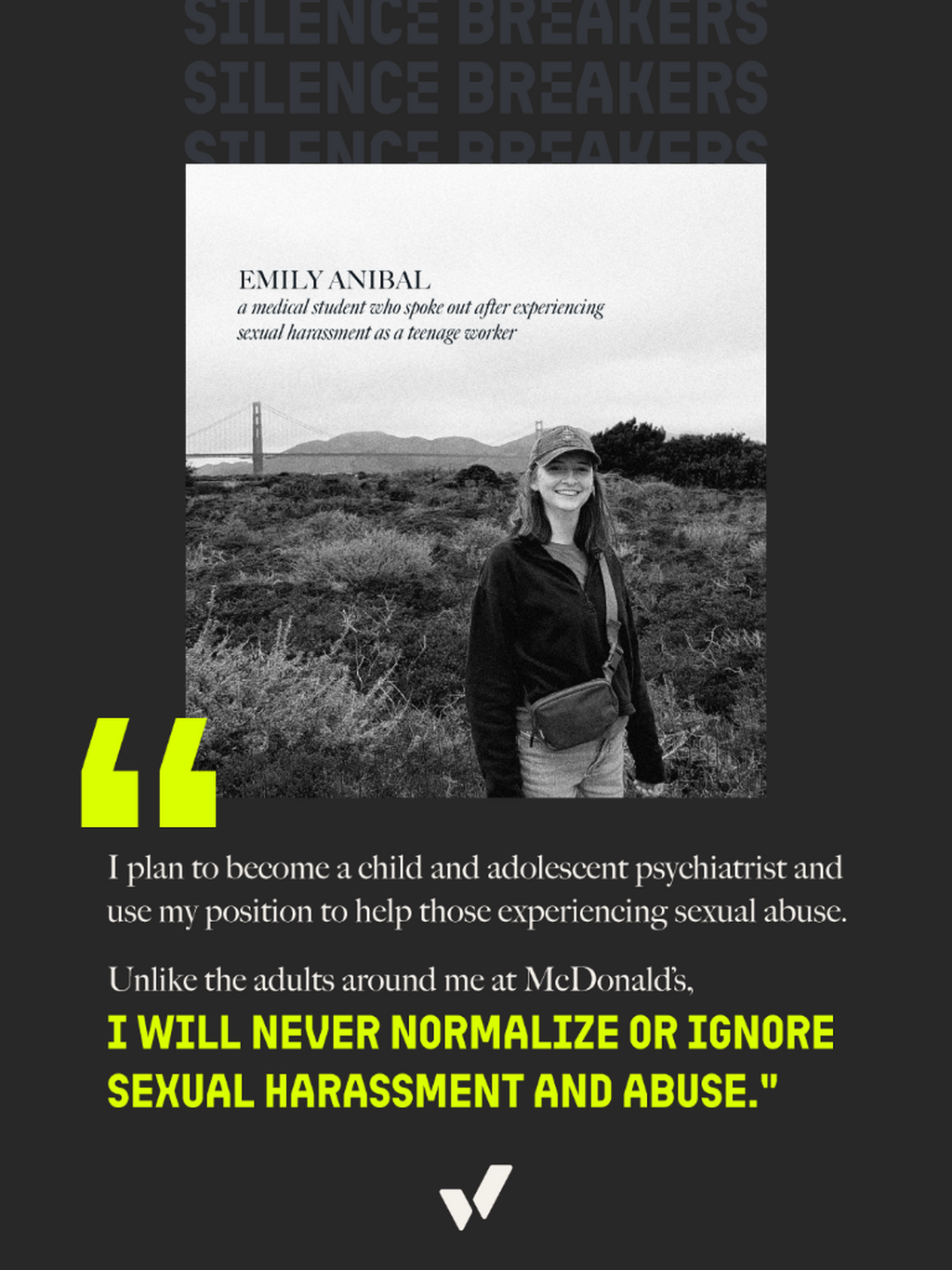 Emily Anibal's story - Silence Breakers
