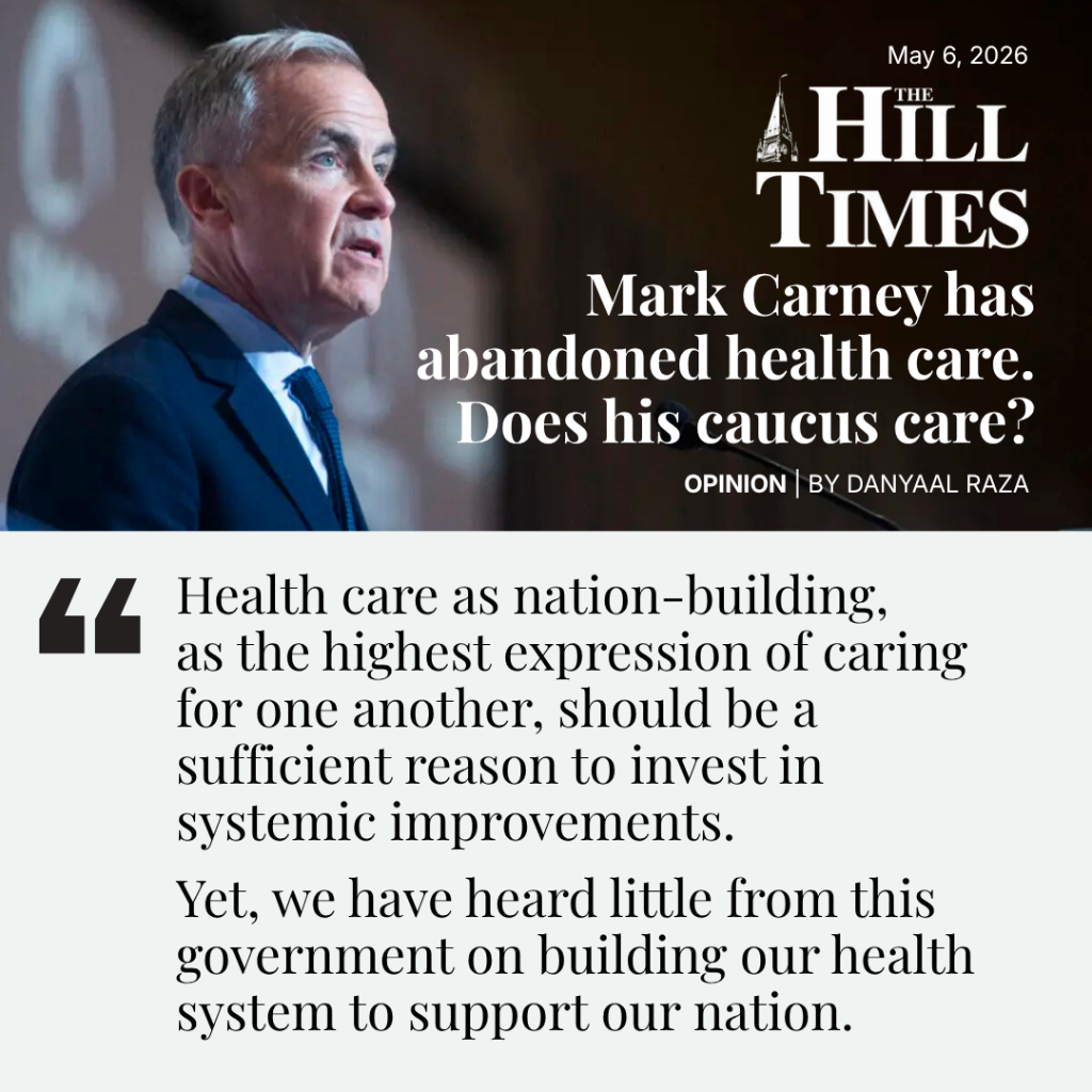 Mark Carney has abandoned health care. Does his caucus care? - The Hill Times