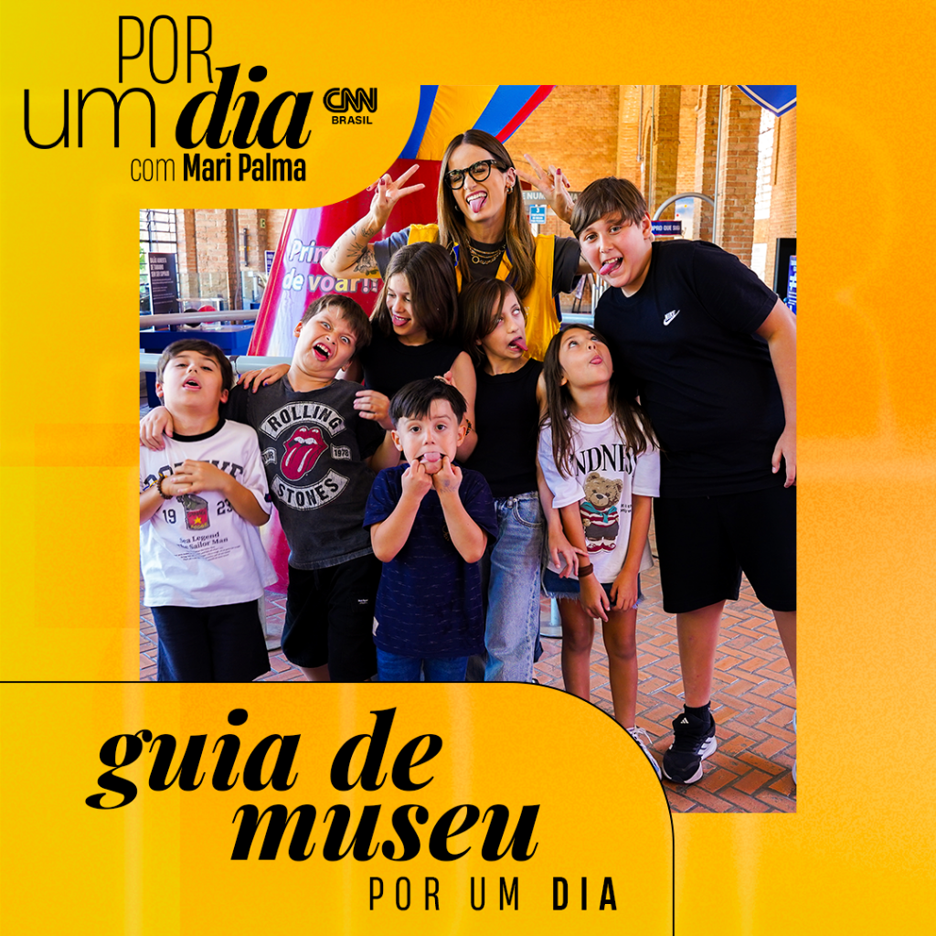 Mari Palma &eacute; guia de museu por um dia