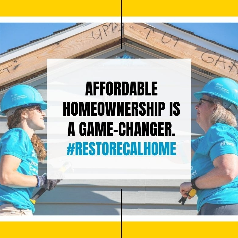 Take 1 minute to Restore CalHome