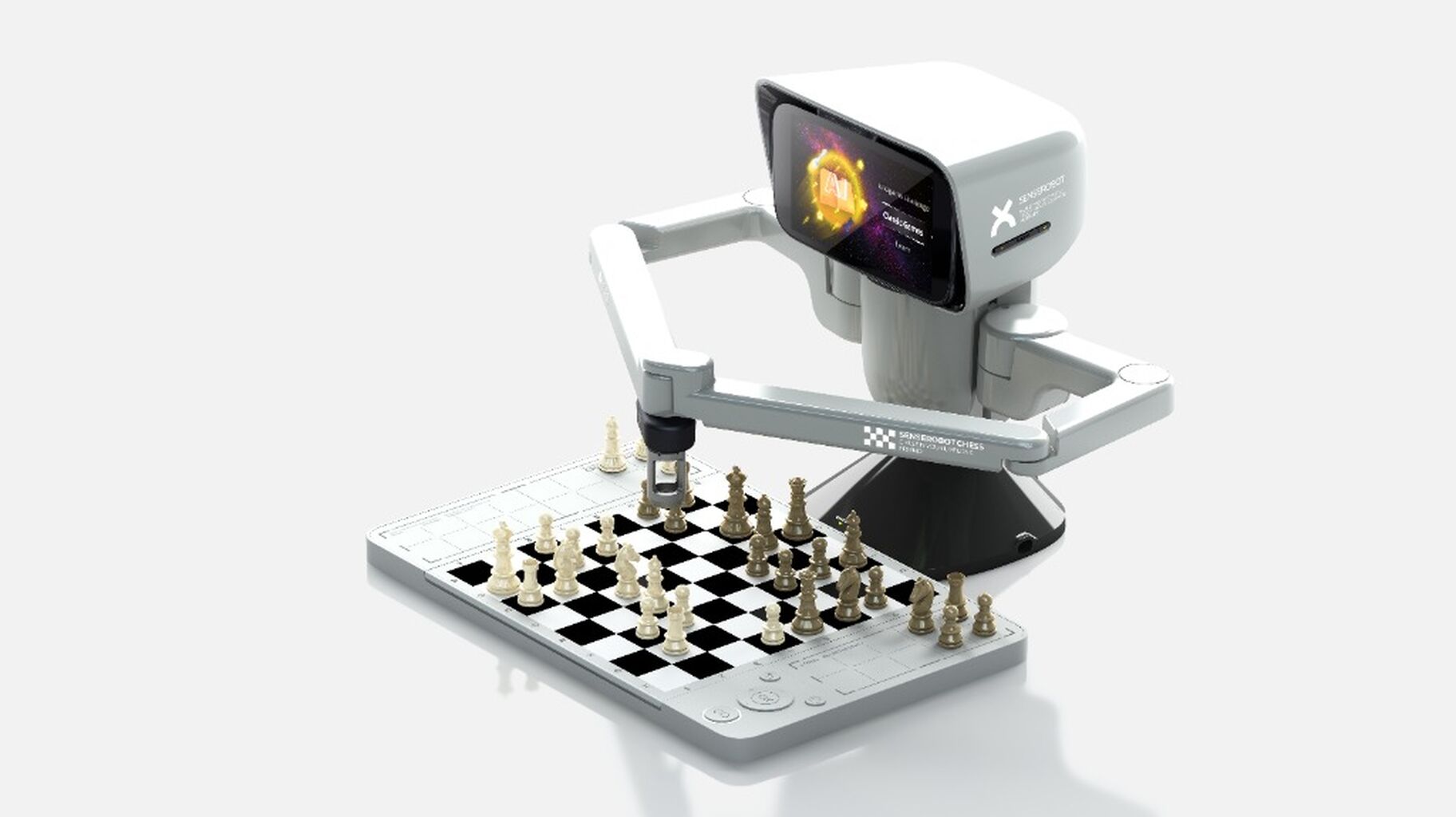 This AI Chess Robot Uses Articulated Arm to Move Pieces and Compete With You