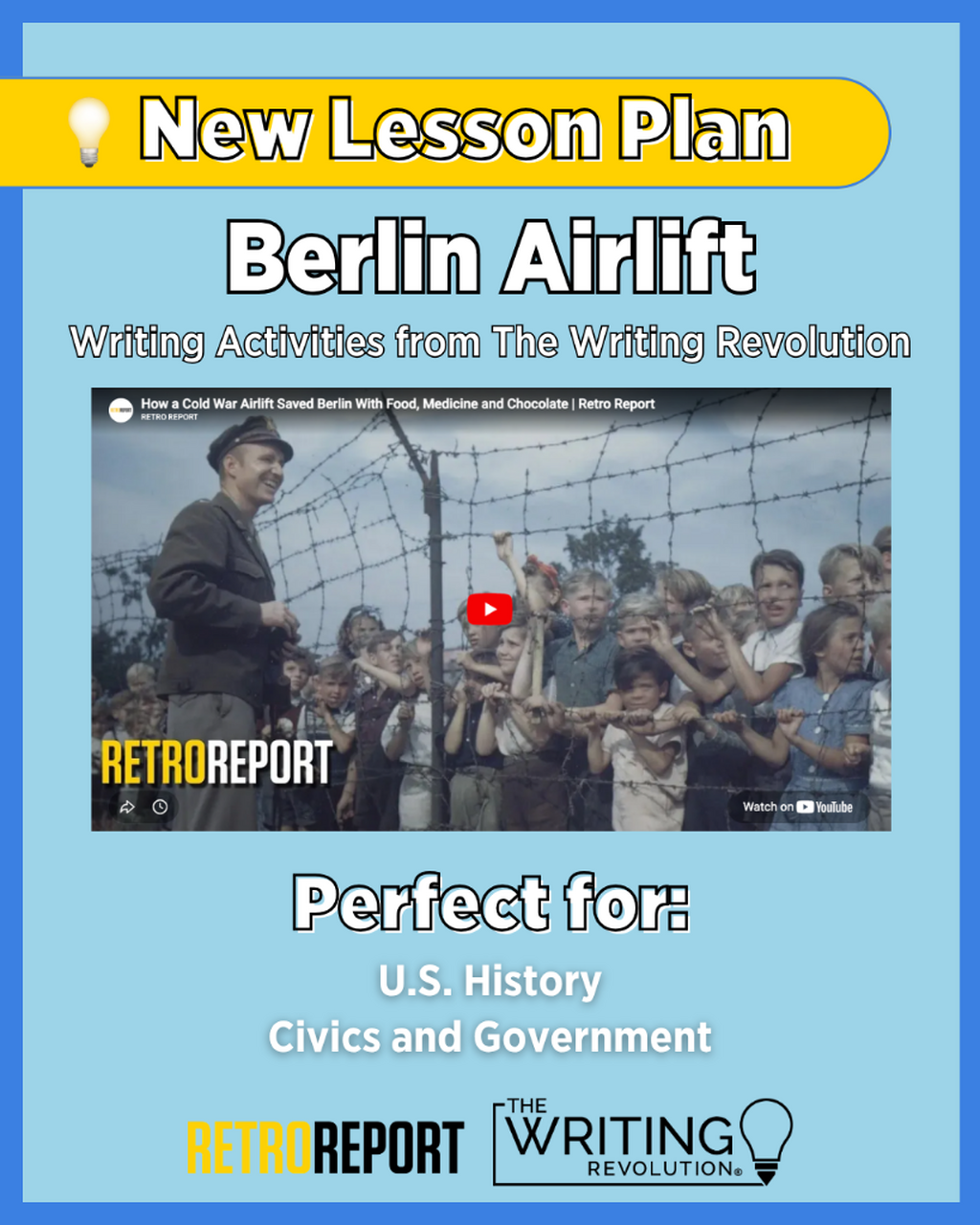  Lesson plan Lesson Plan: Berlin Airlift &ndash; Writing Activities from The Writing Revolution