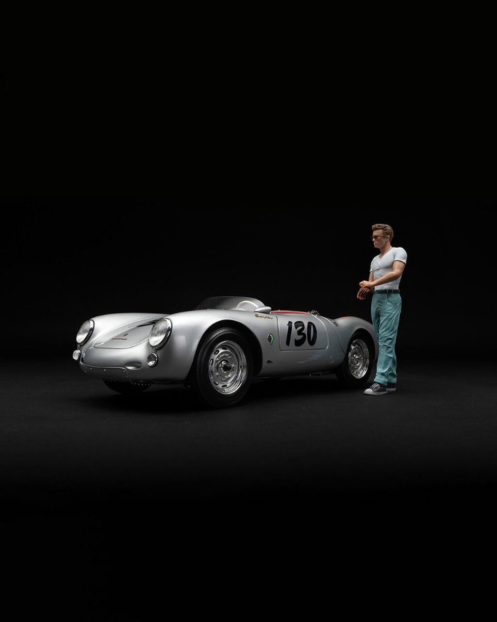 Porsche 550 RS Spyder 'Little Bastard' (1955) - 1:8 scale - Man and Machine