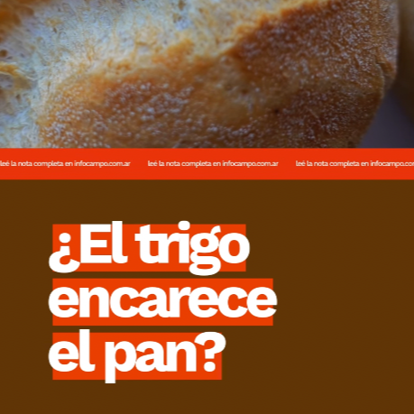 La Sociedad Rural se meti&oacute; en el debate por el precio del pan: &ldquo;El trigo representa apenas el 6,7%&rdquo; | Infocampo