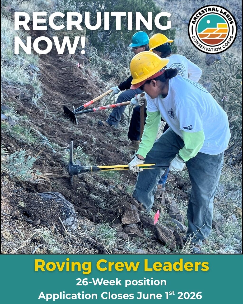 ALCC - Roving Crew Leader positions now open&rsquo;