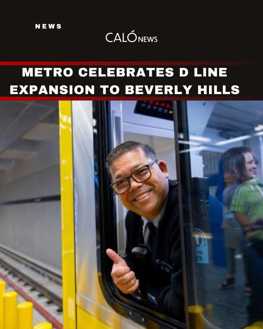 Metro celebrates D Line expansion to Beverly Hills