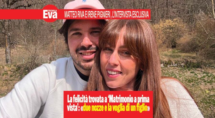 Matteo Riva e Irene Pignieri, la coppia tv sposata 2 volte