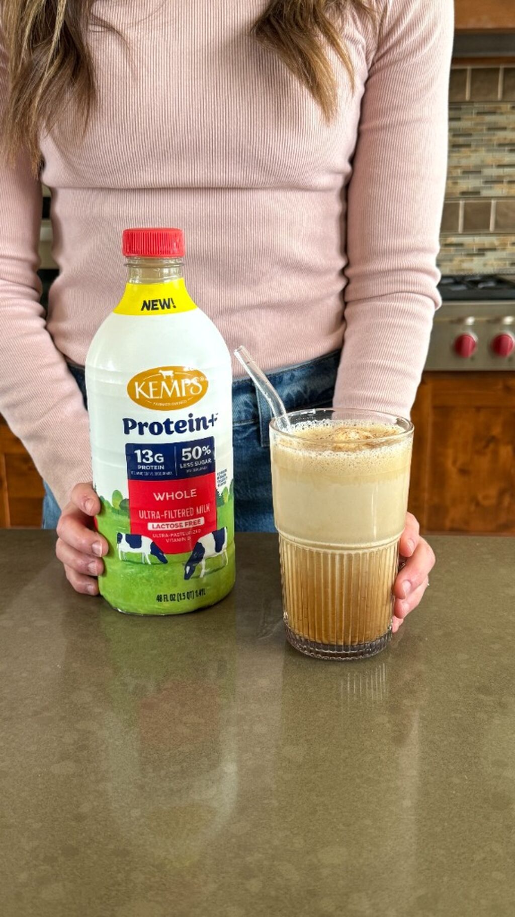 Kemps French Toast Iced Latte