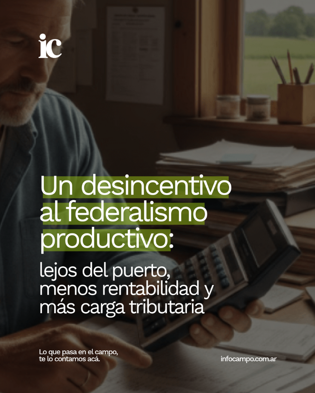Un desincentivo al federalismo productivo: lejos del puerto, menos rentabilidad y m&aacute;s carga tributaria | Infocampo