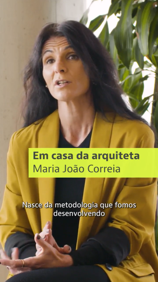 Maria Jo&atilde;o Correia: "A arquitetura do ser n&atilde;o imp&otilde;e mas revela a identidade do local e do cliente"