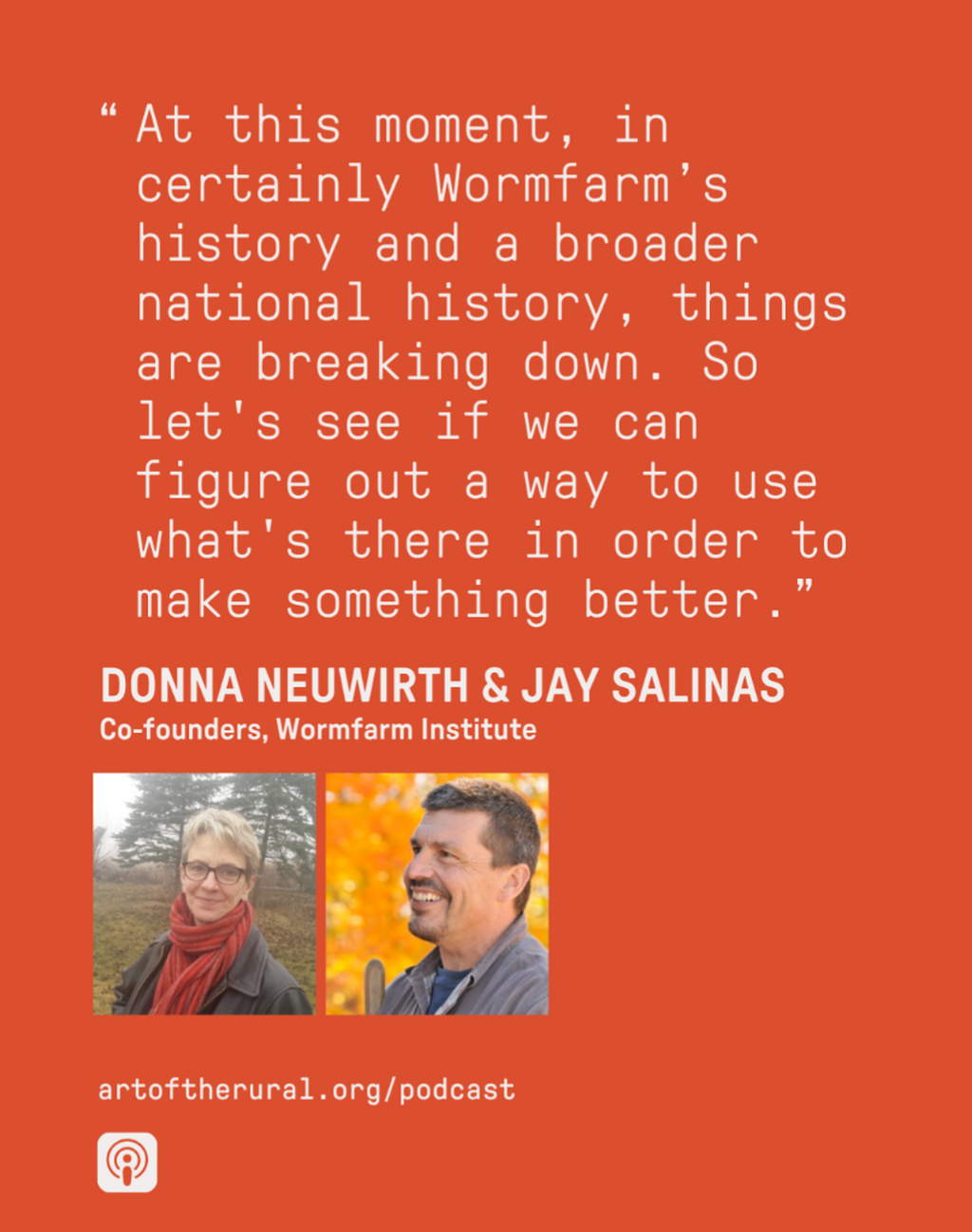 Listen: Wormfarm Institute