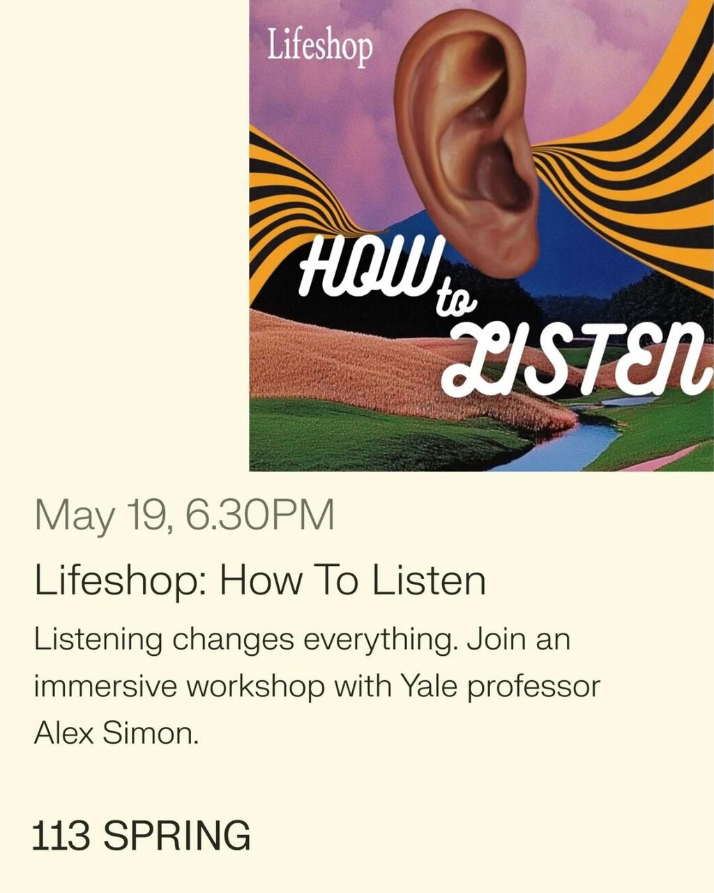 Lifeshop: How To Listen