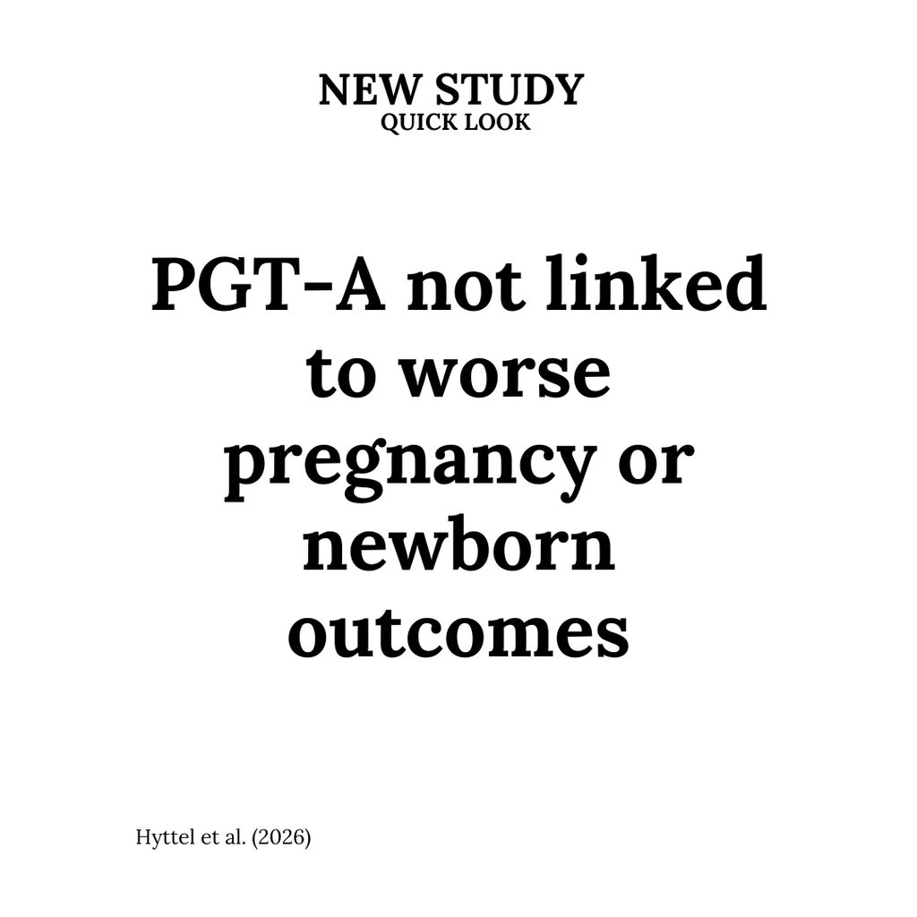 The effect of preimplantation genetic testing for aneuploidy (PGT-A) on obstetric and neonatal outcomes: a systematic review and meta-analysis