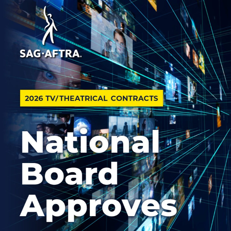 SAG-AFTRA National Board Decisively Approves TV/Theatrical Deal