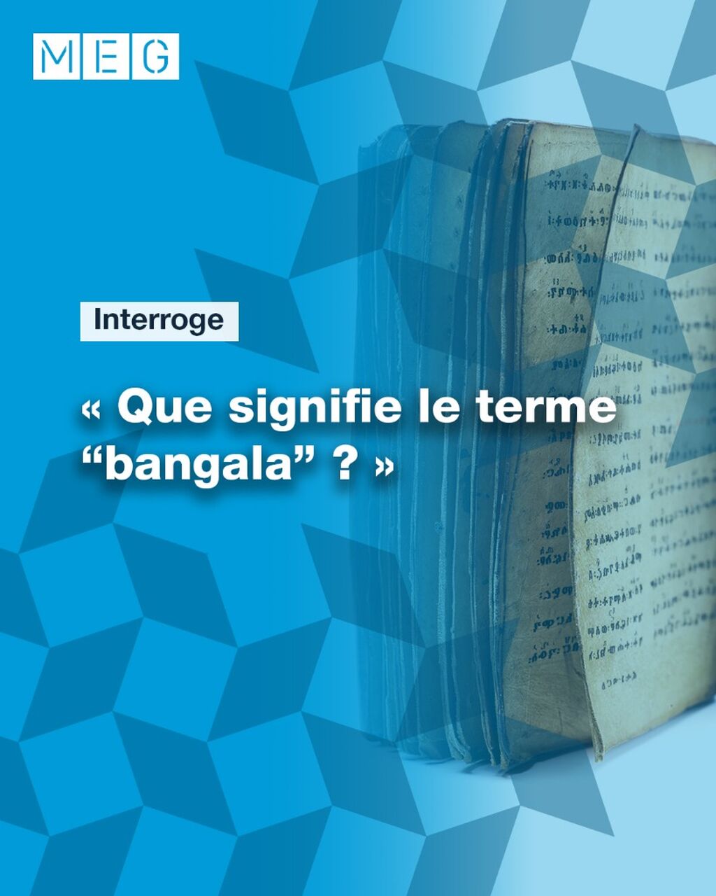 &laquo; Que signifie le terme "bangala" ? &raquo;