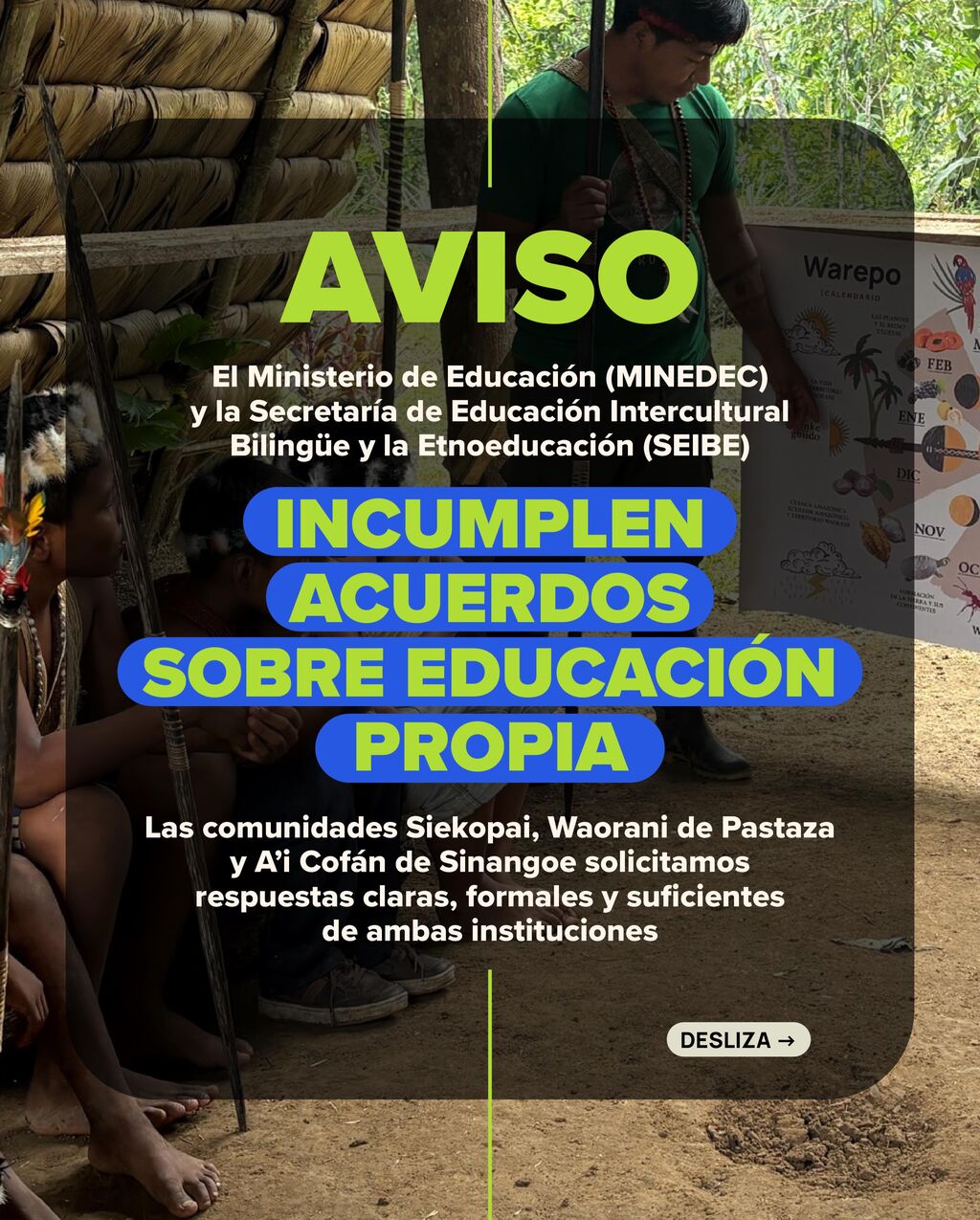 Aviso educaci&oacute;n propia 