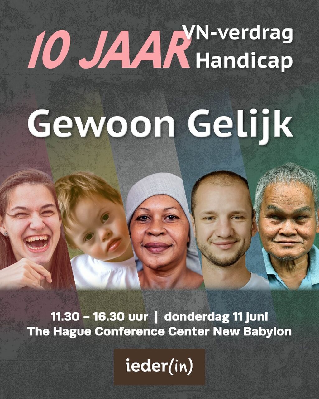&lsquo;Gewoon Gelijk&rsquo; 10 jaar VN-verdrag Handicap in Nederland - Iederin