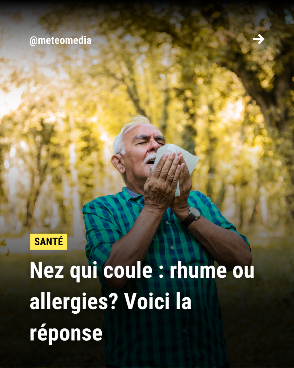  Nez qui coule : rhume ou allergies? Voici la r&eacute;ponse