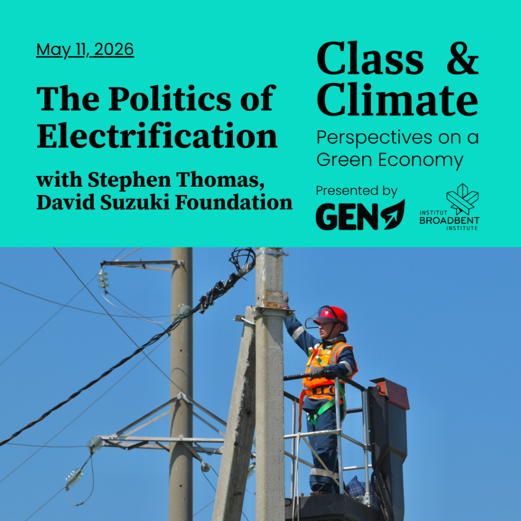 Class & Climate: The Politics of Electrification with Stephen Thomas | Perspectives Journal