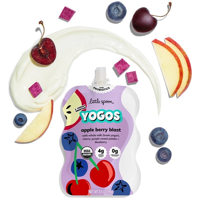 Little Spoon Organic Greek Yogurt & Smoothie Pouches