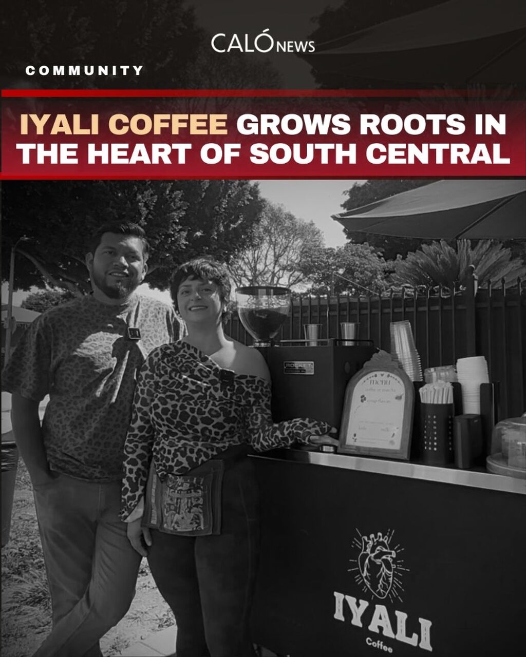 Iyali Coffee grows roots in the heart of South Central