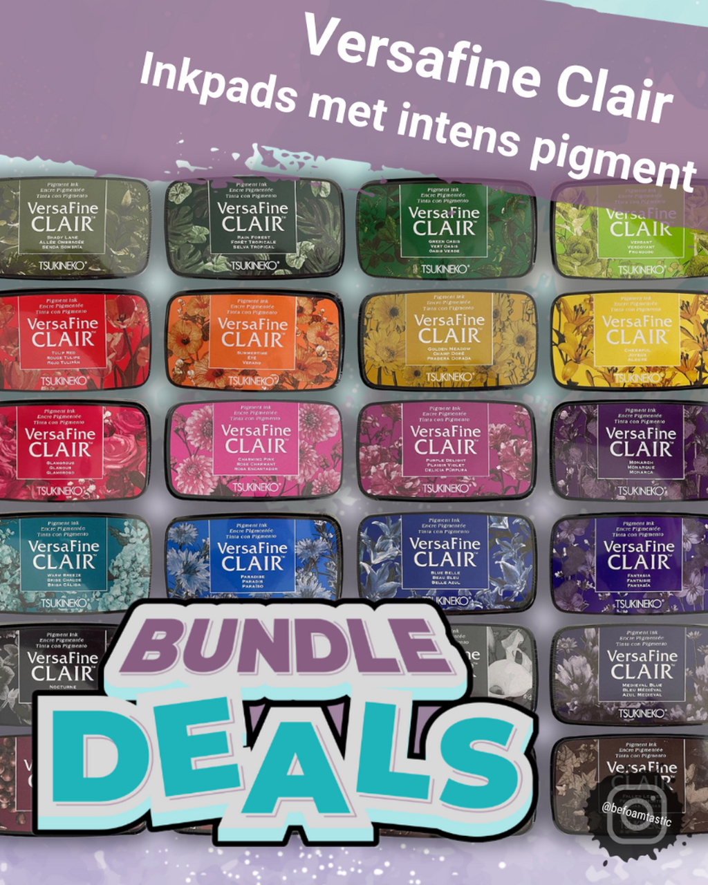 Versafine Clair inkpads