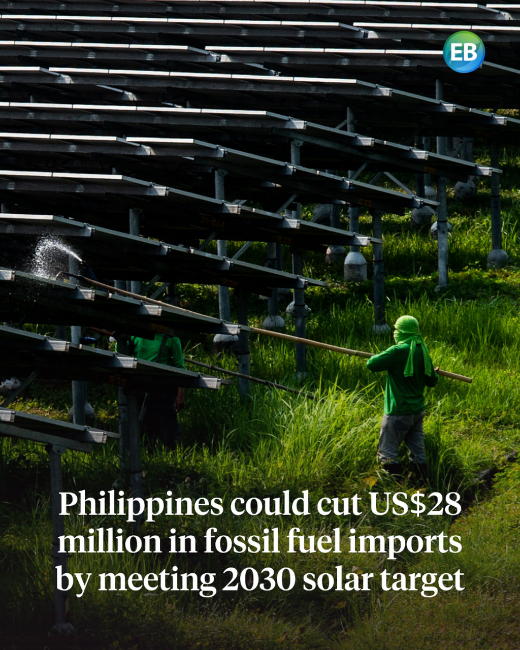 Philippines could cut $28 million in fossil fuel imports by meeting 2030 solar target, says report