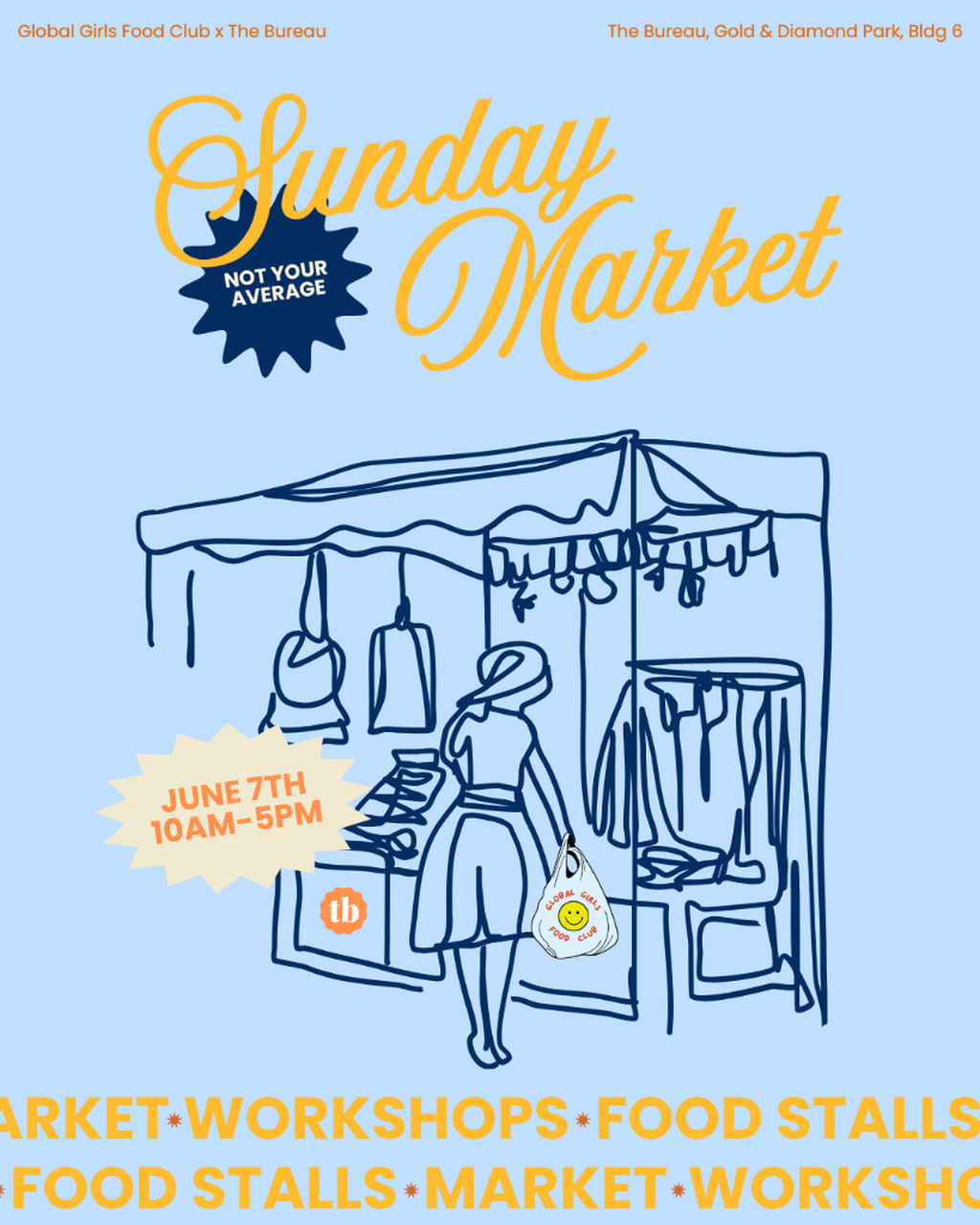 Not Your Average Sunday Market - Workshops & Tickets