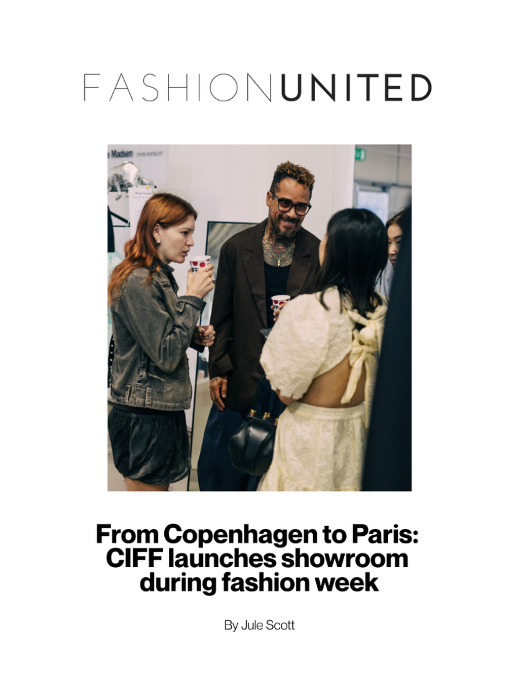 From Copenhagen to Paris: CIFF launches showroom during fashion week