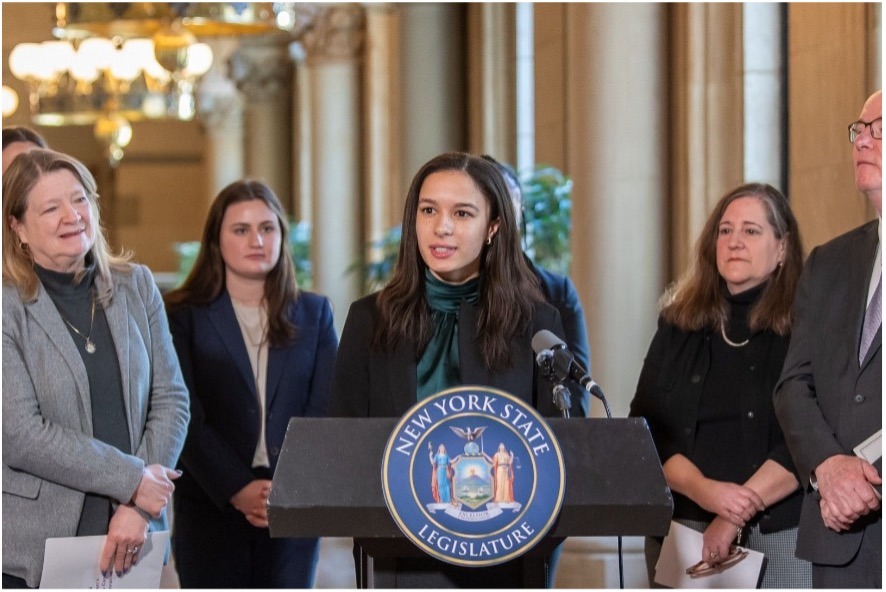Students drive policy change in Albany in Brooks State Policy Advocacy Clinic