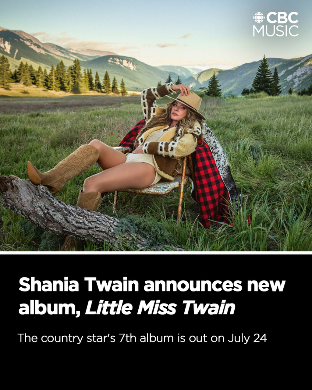 Shania Twain announces new album, Little Miss Twain
