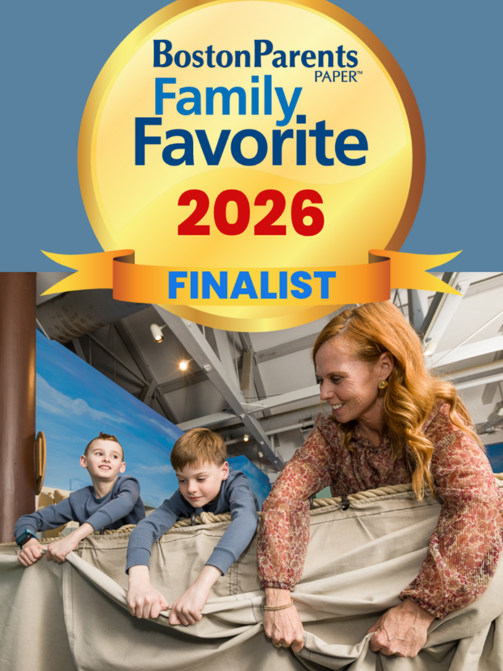 Vote for USS Constitution Museum - Boston Family Favorite