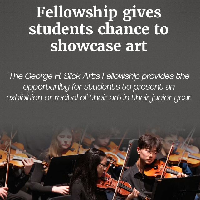 Fellowship gives students chance to showcase art