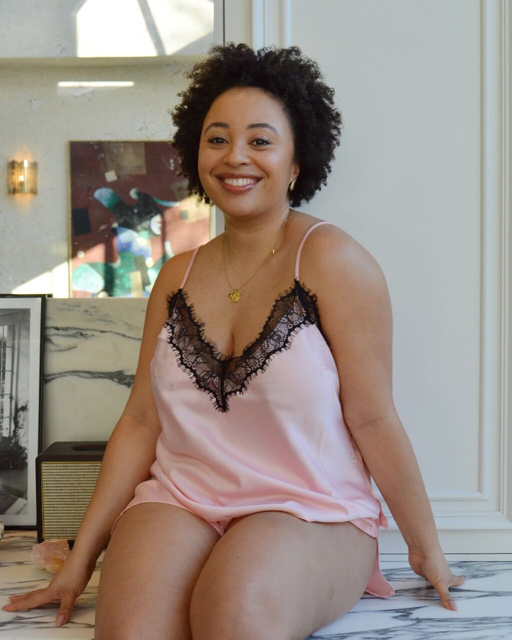 Ann Summers Cerise Cami Set