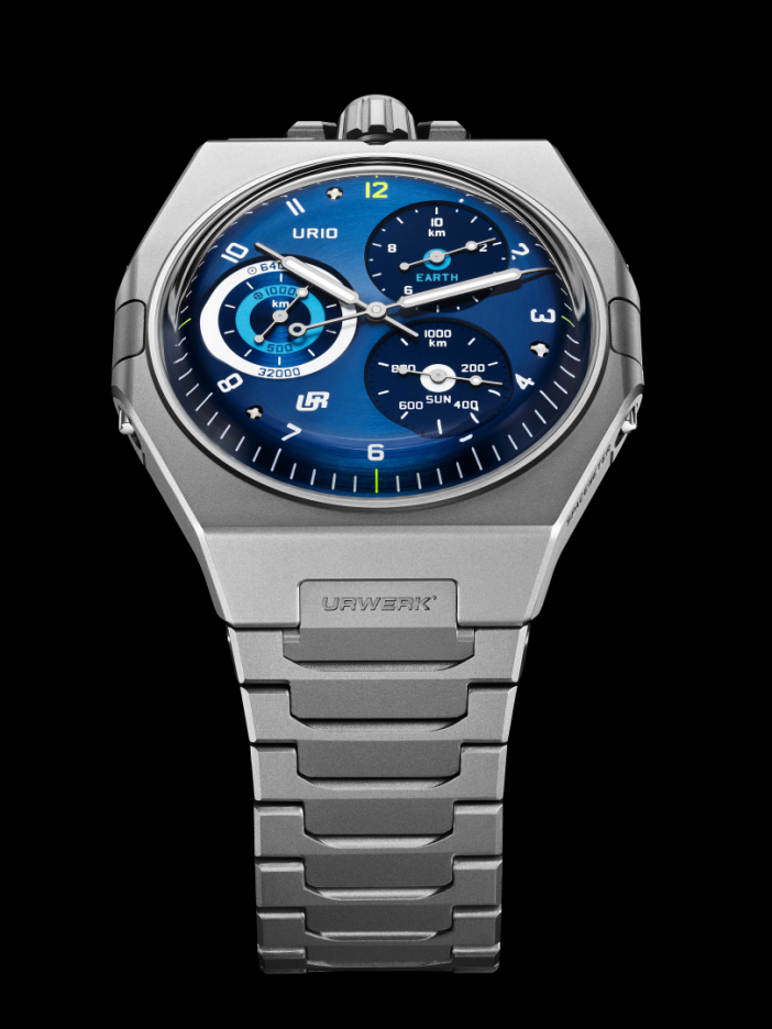 New: Urwerk UR-10 Spacemeter Blue Final Edition