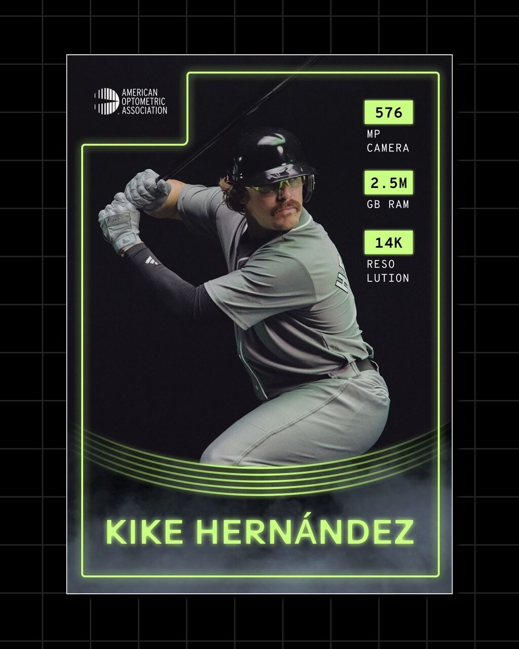 Kike Baseball Card